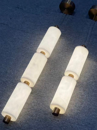 Zovarion Suspension Moderne Minimaliste en Albâtre-Luire