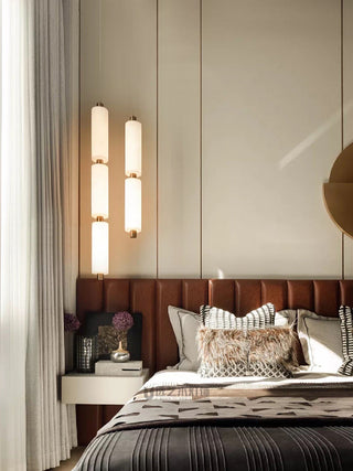 Zovarion Suspension Moderne Minimaliste en Albâtre-Luire