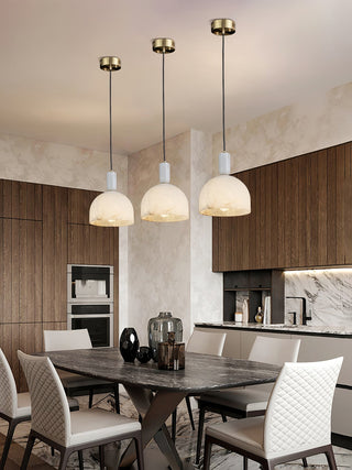 Ulcaris Suspension Moderne Minimaliste en Albâtre