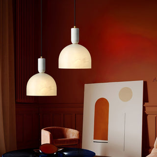 Ulcaris Suspension Moderne Minimaliste en Albâtre