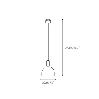 Ulcaris Suspension Moderne Minimaliste en Albâtre