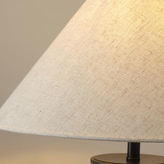 Amfora Lampe de Table en Tissu Rustique