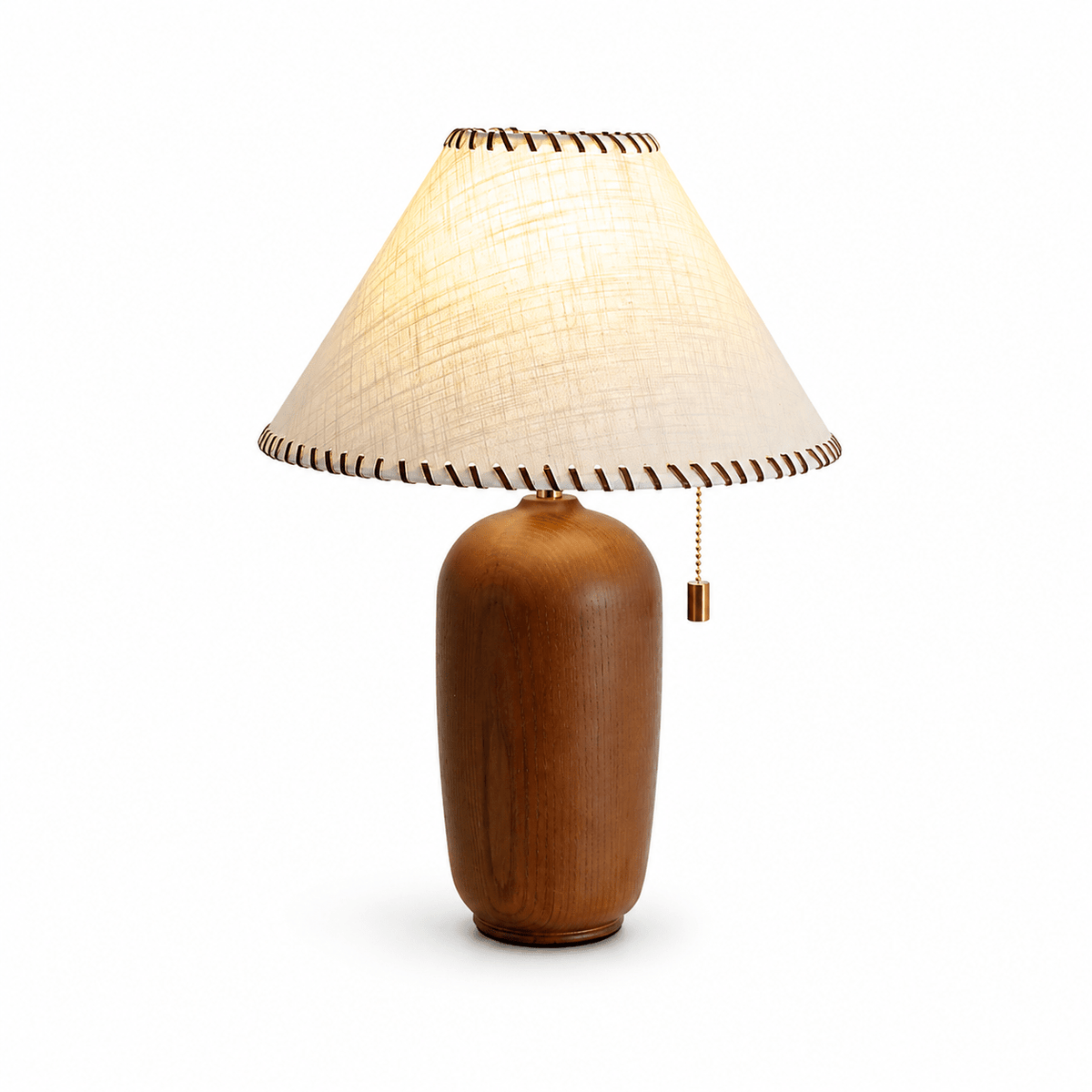 Olera Wood Table Lamp-Neutral Decor