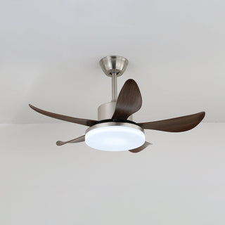 Plafonnier Ventilateur Moderne Nerra en Bois