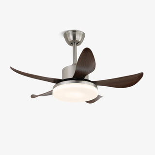 Plafonnier Ventilateur Moderne Nerra en Bois