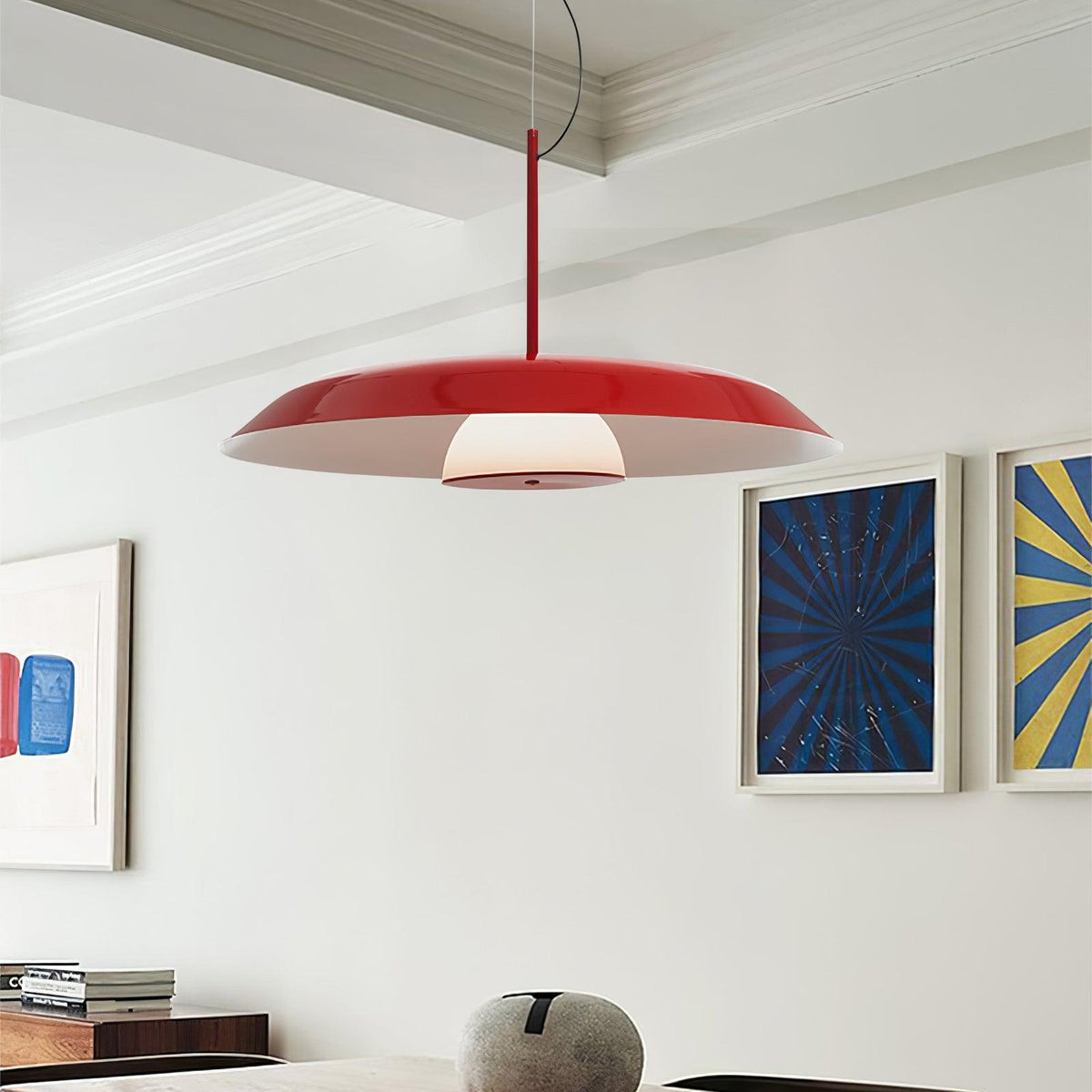 Calyx Suspension Artistique Acrylique