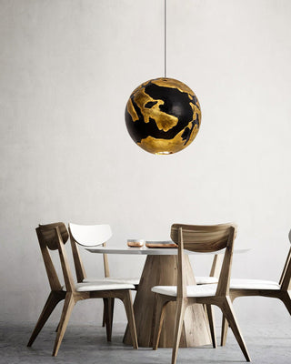 Alzorila Lampe Suspendue Art Nordique Moderne en Composite
