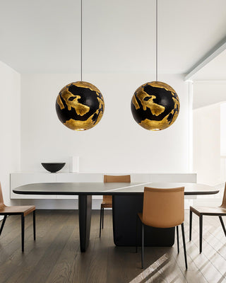 Alzorila Lampe Suspendue Art Nordique Moderne en Composite