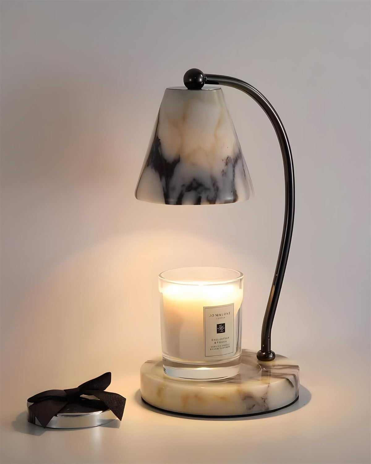 Renael Lampe de Table Chauffe-Bougies