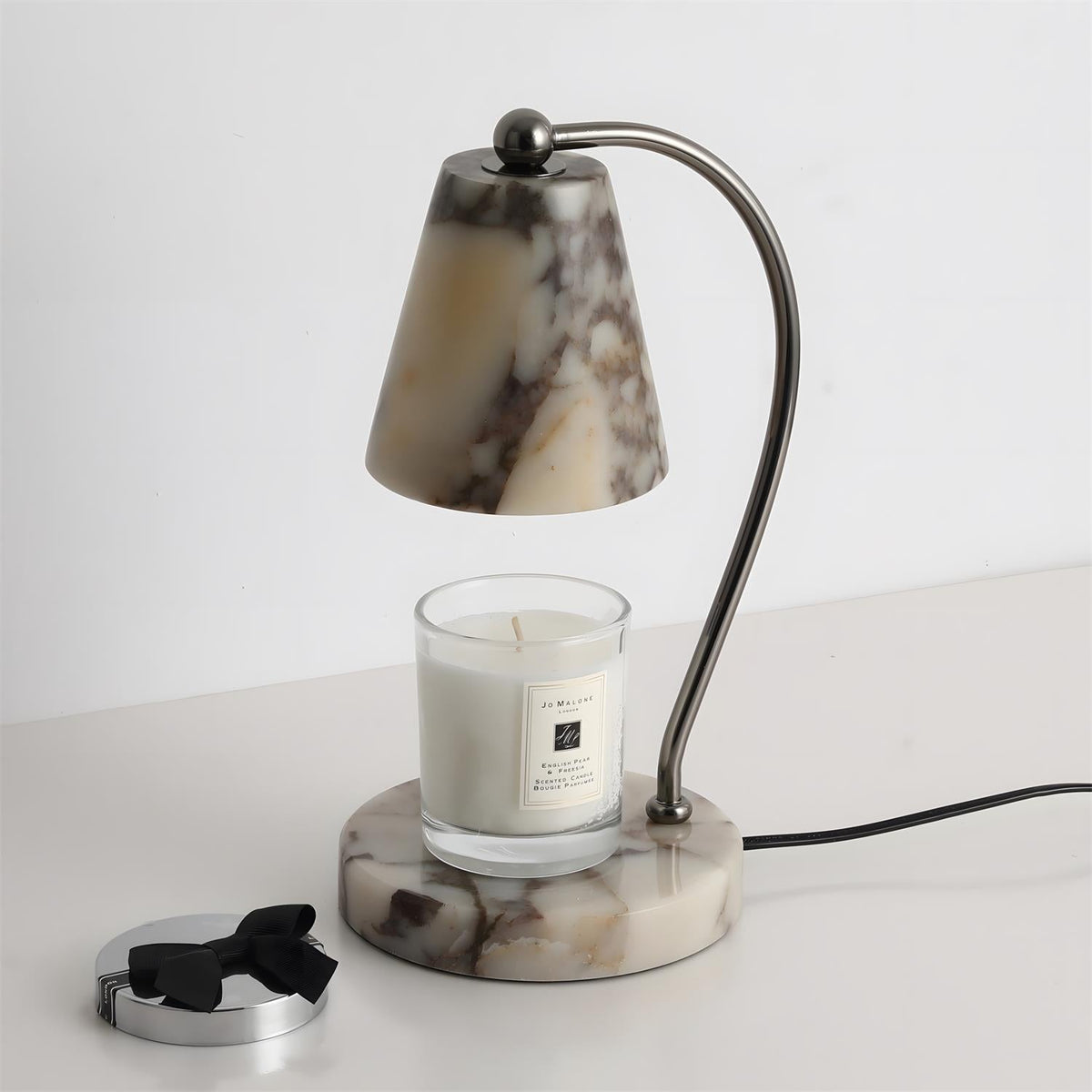 Renael Lampe de Table Chauffe-Bougies