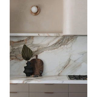 Ovyna Applique Murale Moderne Minimaliste en Verre et Onyx