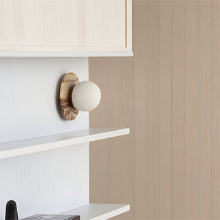Ovyna Applique Murale Moderne Minimaliste en Verre et Onyx