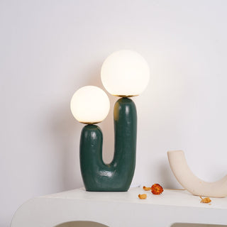 Elyrain Lampe de Table en Résine d'Art Playful