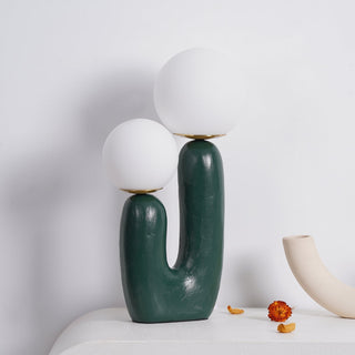 Elyrain Lampe de Table en Résine d'Art Playful