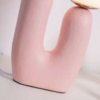 Elyrain Lampe de Table en Résine d'Art Playful