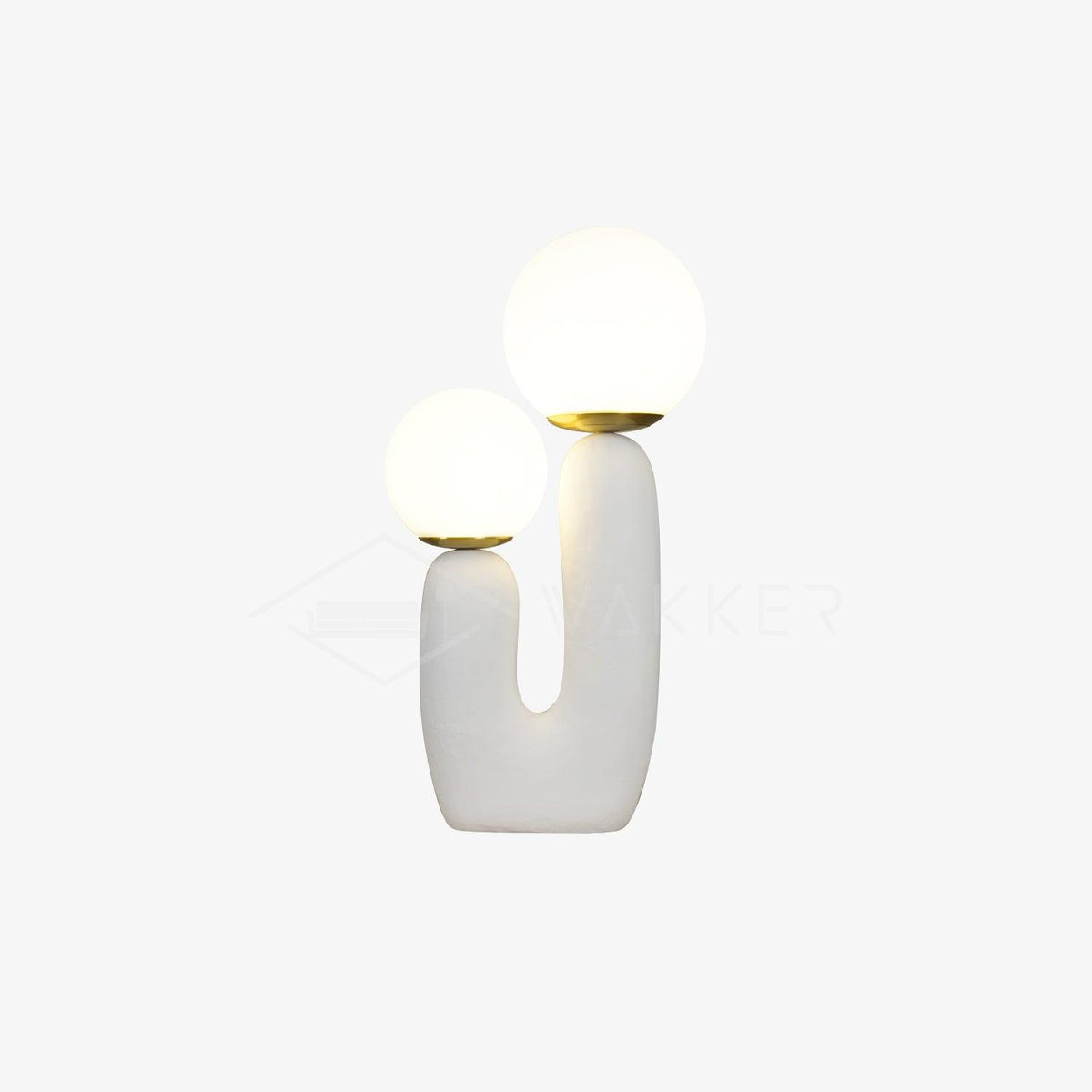 Elyrain Lampe de Table en Résine d'Art Playful