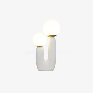 Elyrain Lampe de Table en Résine d'Art Playful