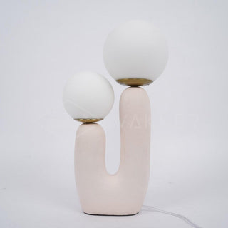 Elyrain Lampe de Table en Résine d'Art Playful