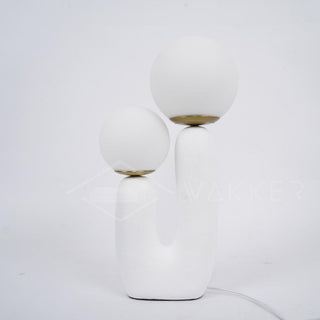Elyrain Lampe de Table en Résine d'Art Playful