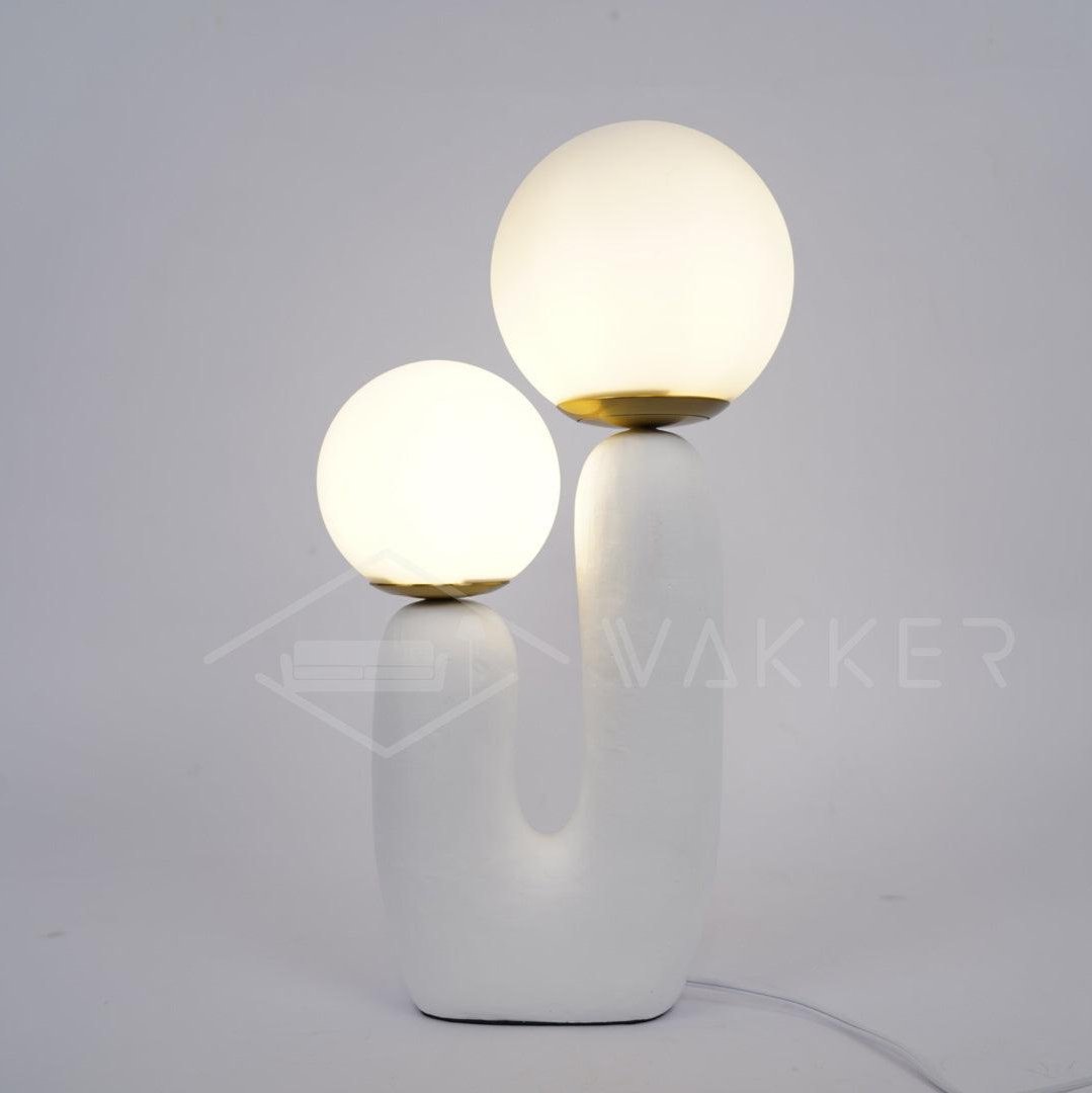 Elyrain Lampe de Table en Résine d'Art Playful