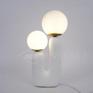 Elyrain Lampe de Table en Résine d'Art Playful
