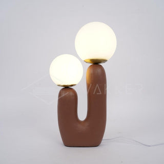 Elyrain Lampe de Table en Résine d'Art Playful