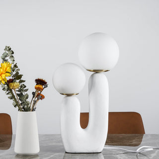 Elyrain Lampe de Table en Résine d'Art Playful