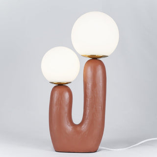 Elyrain Lampe de Table en Résine d'Art Playful