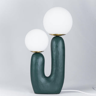 Elyrain Lampe de Table en Résine d'Art Playful