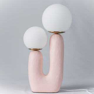 Elyrain Lampe de Table en Résine d'Art Playful