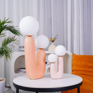 Elyrain Lampe de Table en Résine d'Art Playful
