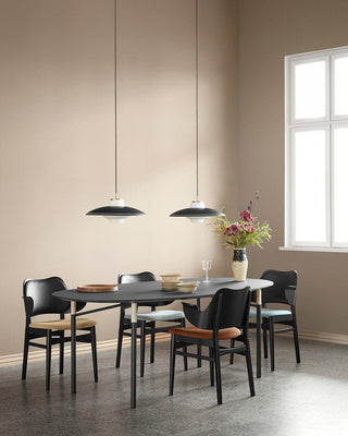 Solara Suspension en Verre Opale Abat-jour Large