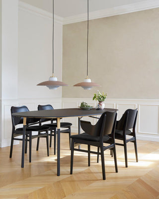 Solara Suspension en Verre Opale Abat-jour Large