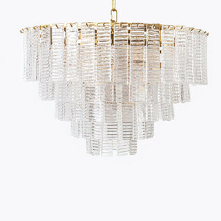 Aurora Lustre Rose Murano Verre Superposé Vintage Luxe