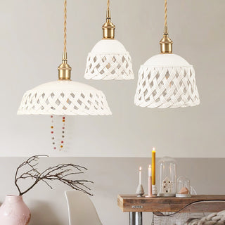 Seluna Suspension Céramique Moderne
