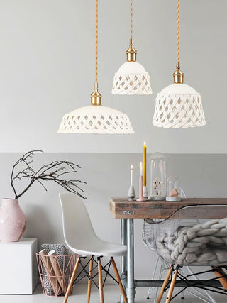 Seluna Suspension Céramique Moderne