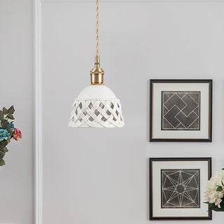 Seluna Suspension Céramique Moderne