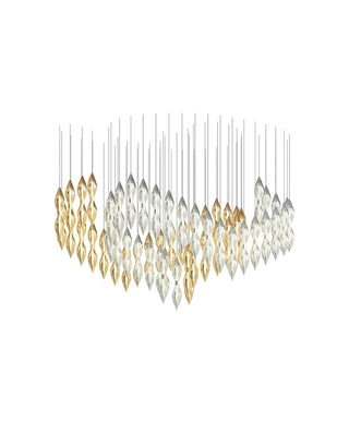 Oloren Lustre Cristal Prismatique Luxe