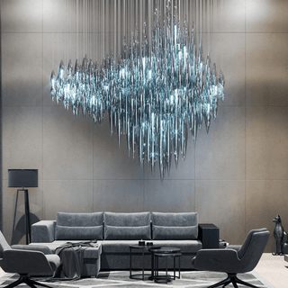Oloren Lustre Cristal Prismatique Luxe