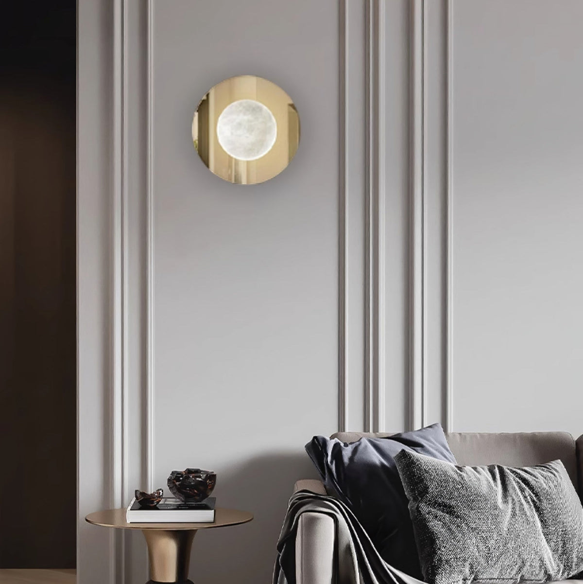 Casivia Applique Murale Moderne en Albâtre