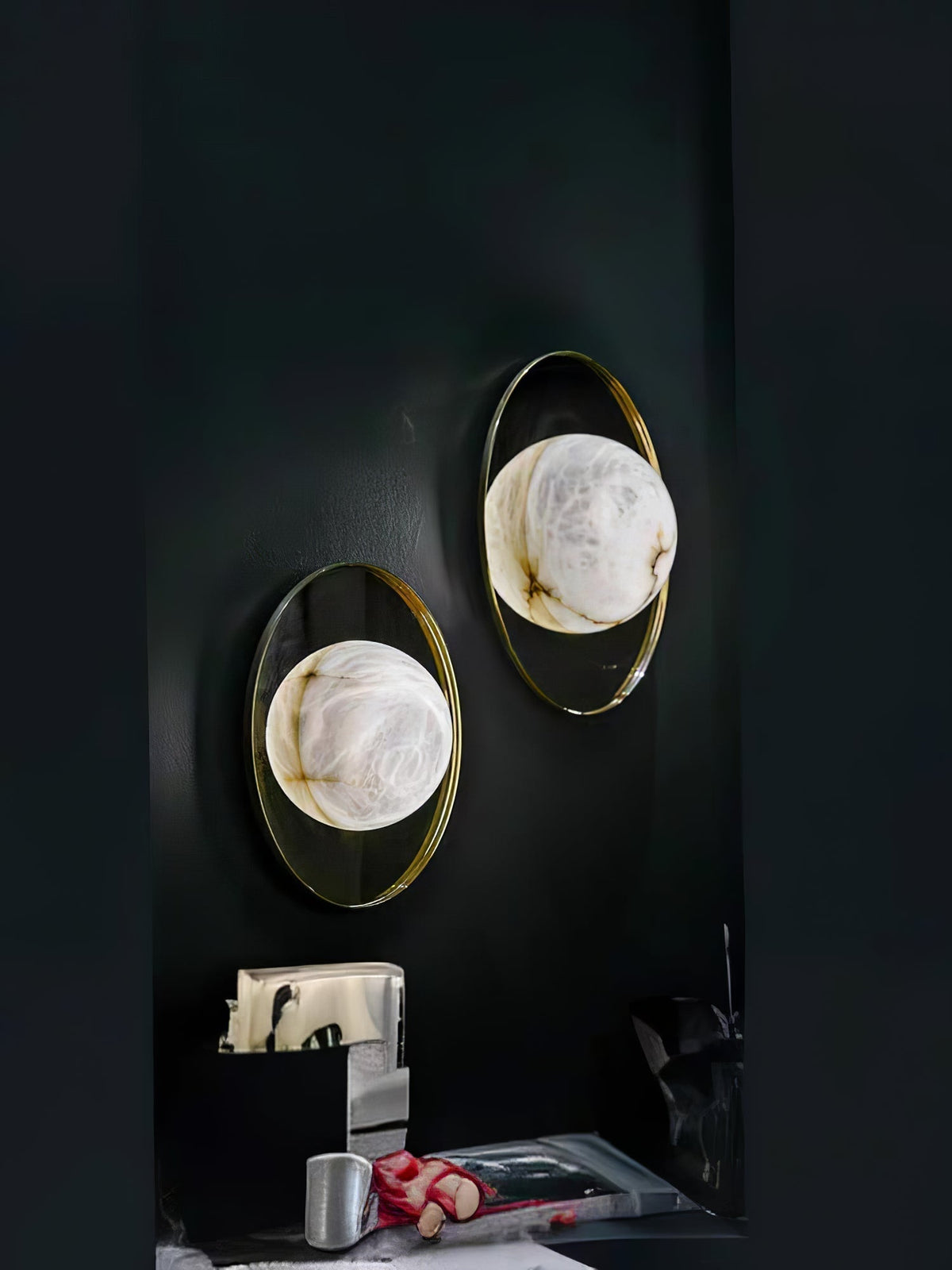 Casivia Applique Murale Moderne en Albâtre