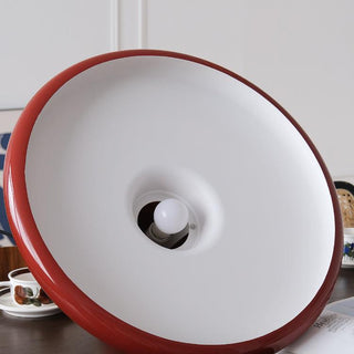 Solara Lampe suspendue cylindrique en aluminium à disque industriel