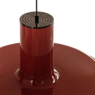 Solara Lampe suspendue cylindrique en aluminium à disque industriel