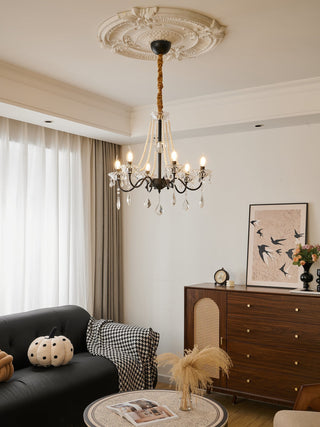 Nymiran Lustre Classique Postmoderne de Luxe en Cristal