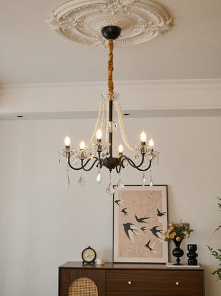 Nymiran Lustre Classique Postmoderne de Luxe en Cristal