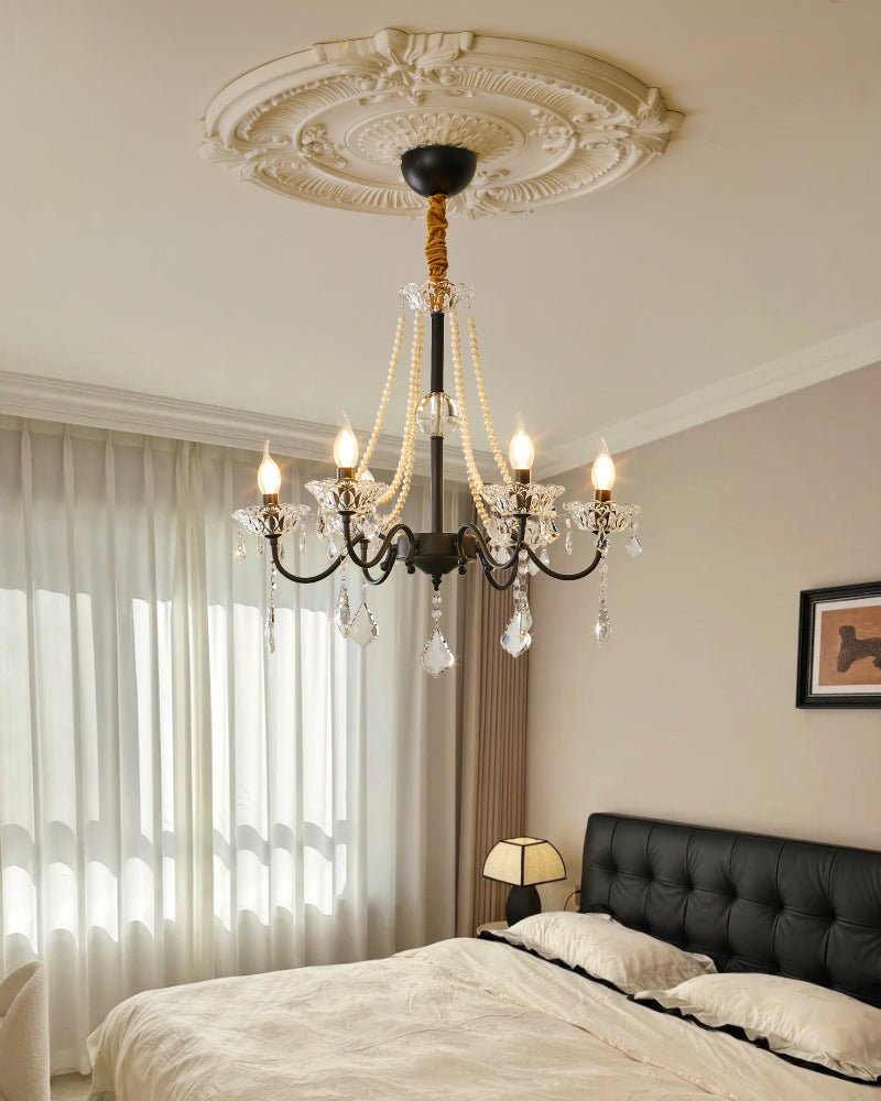 Lucelle Lustre Classique Postmoderne de Luxe en Cristal