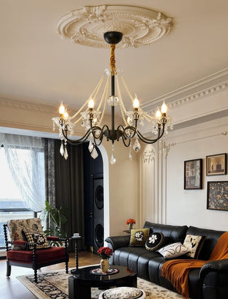 Nymiran Lustre Classique Postmoderne de Luxe en Cristal