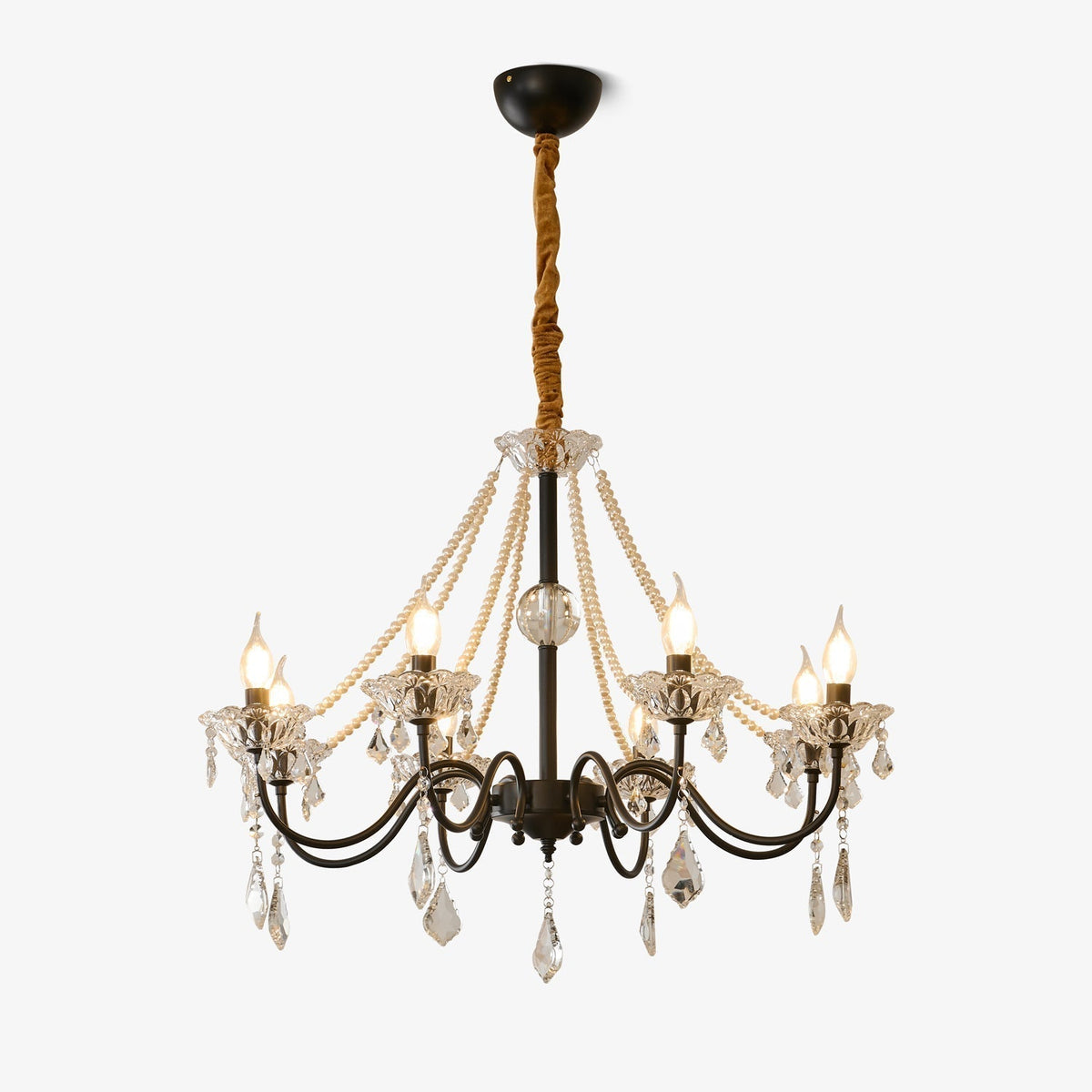 Lucelle Lustre Classique Postmoderne de Luxe en Cristal