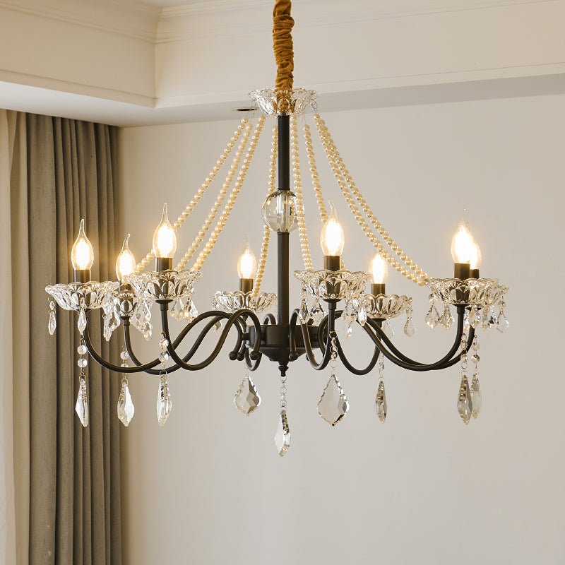Lucelle Lustre Classique Postmoderne de Luxe en Cristal