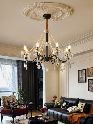 Nymiran Lustre Classique Postmoderne de Luxe en Cristal